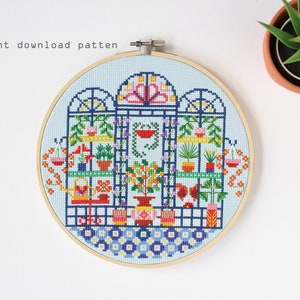 Gloria&#39;s Greenhouse - Instant Download Pattern