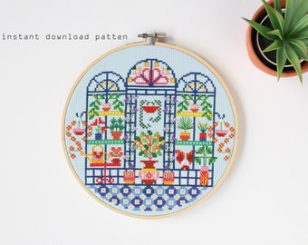 Gloria's Greenhouse - Instant Download Pattern