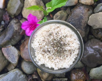 Lemon Neroli Sugar Scrub • Exfoliate • Organic Beauty • Vegan