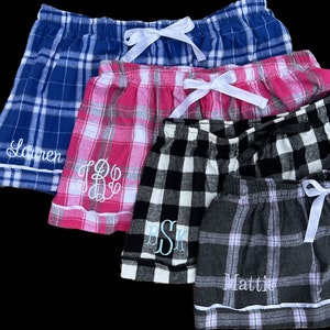 Monogrammed PJ Shorts