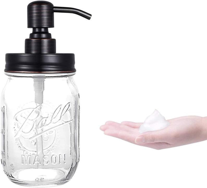 ᴄ ᴜ ꜱ ᴛ ᴏ ᴍ . ᴄ ᴏ ʟ ᴏ ʀ 3pc. Mason Jar Bathroom Organizer - Etsy