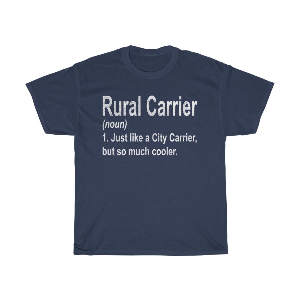 USPS Rural Carrier Definition Unisex Heavy Cotton Tee United Etsy UK