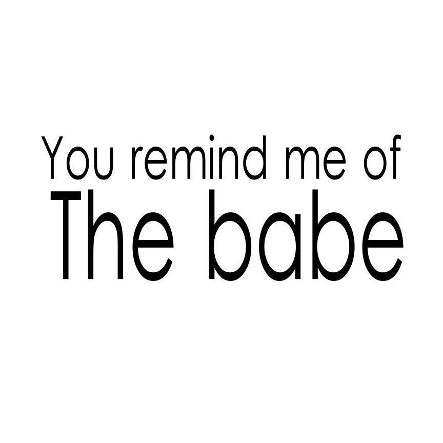 You remind me of the babe Vinyl Decal Sticker David Bowie Free Etsy