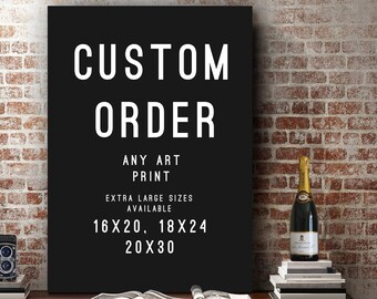 extra large prints etsy