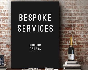 Bespoke Services: Additional Payments