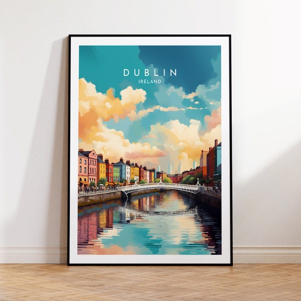 Dublin Poster Etsy UK