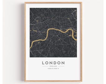 Custom City Map Print | Personalised Location Wall Art Poster, Any City Worldwide, Unique Travel Gift, Hometown Map, Minimalist Home Decor