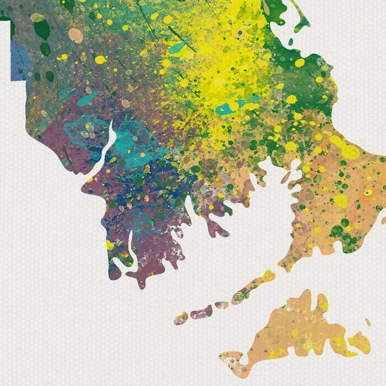 Static map. Static map