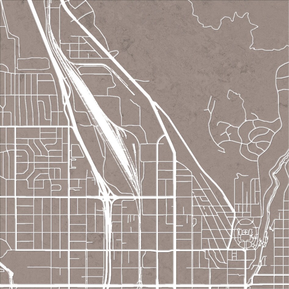 Salt Lake City Map City Street Map Salt Lake City Utah Art - Etsy