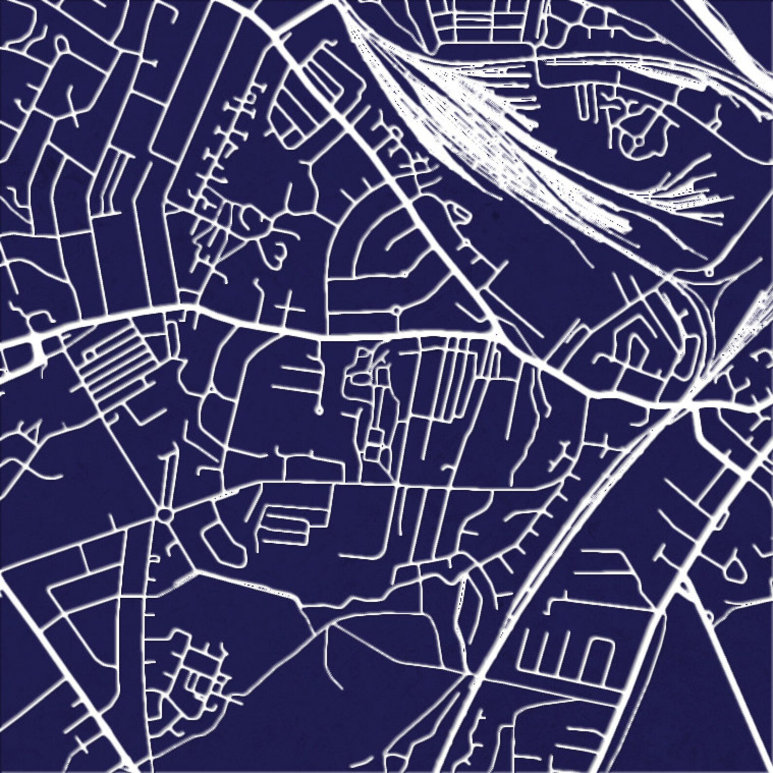 York Map City Street Map of York England Art Print - Etsy UK