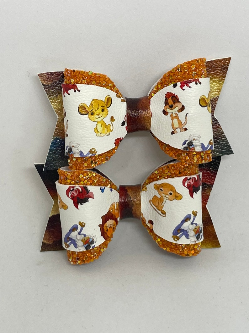 Lion King Bows Etsy