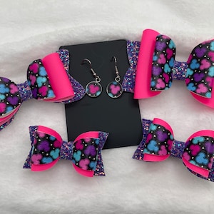 Neon Mouse Bows