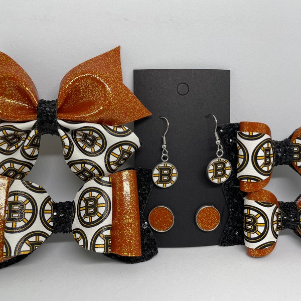 Bruins Earring Set