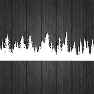 Treeline vinyl sticker decal - Car / Truck/ Rv / SUV / Off Road Sticker