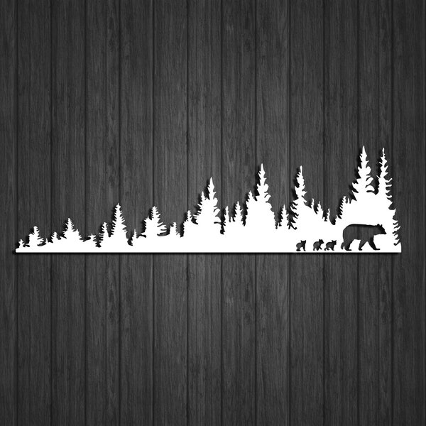 Treeline Mama Bear Sticker