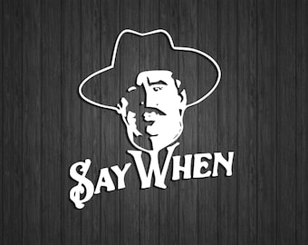 Doc Holliday - Tombstone Sticker Vinyl Decal