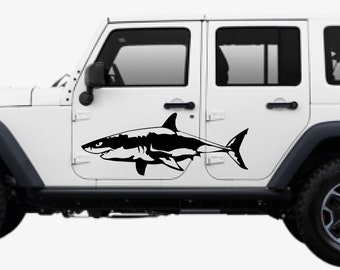 Extra Large Shark Graphic Decal