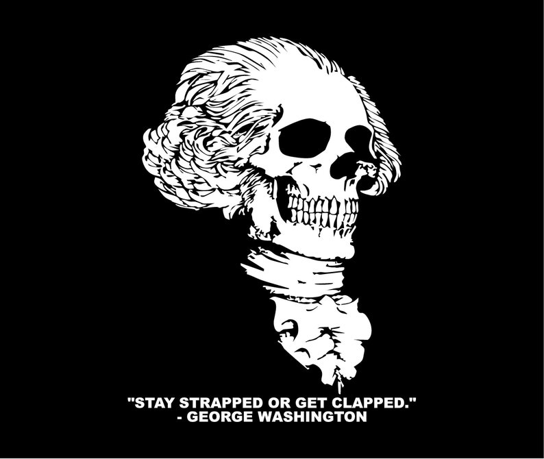 Large 12x16 Gun Safe Sticker Stay Strapped Or Etsy