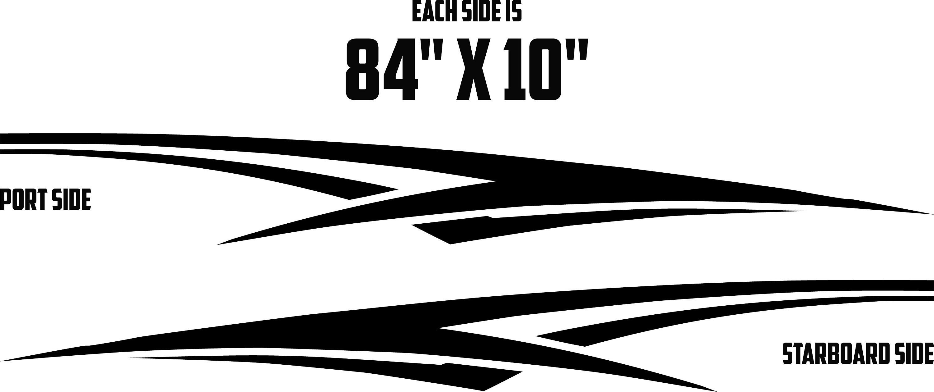 Boat / RV / Trailer Vinyl Graphics Kit - Etsy