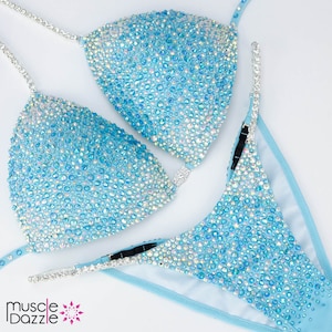 Ice Blue Competition Bikini (CB785)