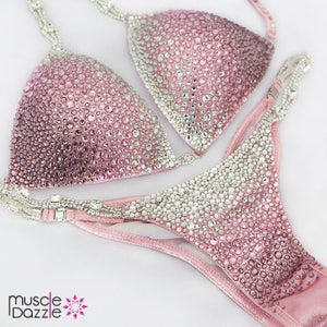 Pink Bikini Competition Suit (CB452)