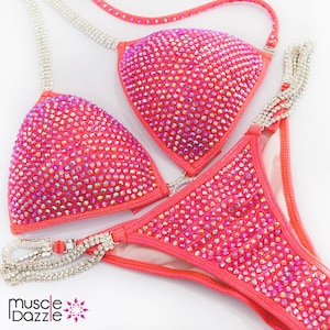 Coral Competition Bikini Suit (CB272)