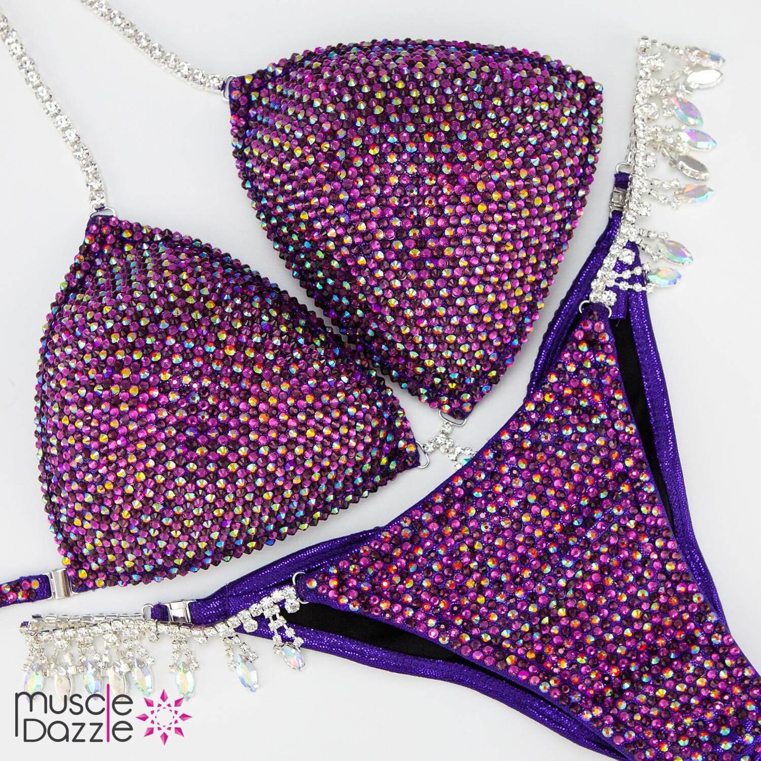Deep Purple Competition Bikini CB694 Etsy