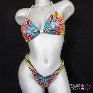 Rainbow Figure Competition Suit FS456 image 7