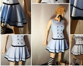 goth Alice adventure in wonderland costume tea party drop waist