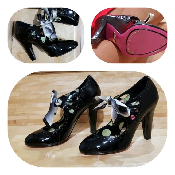 Pink store sole heels