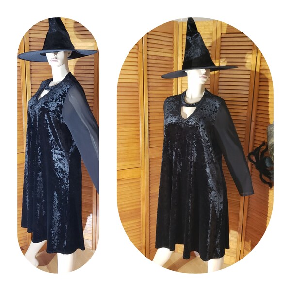 Plus Size Witch costume 83186X main image 1