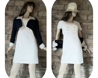 Nautical Linen Dress and Bolero