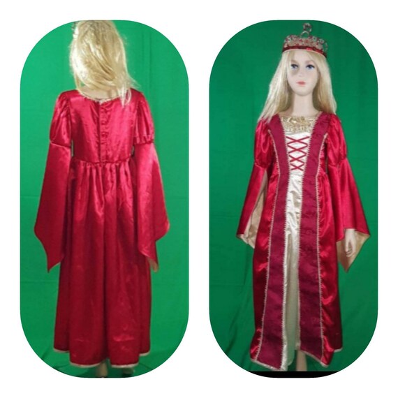 Medieval princess dress/Red Queen