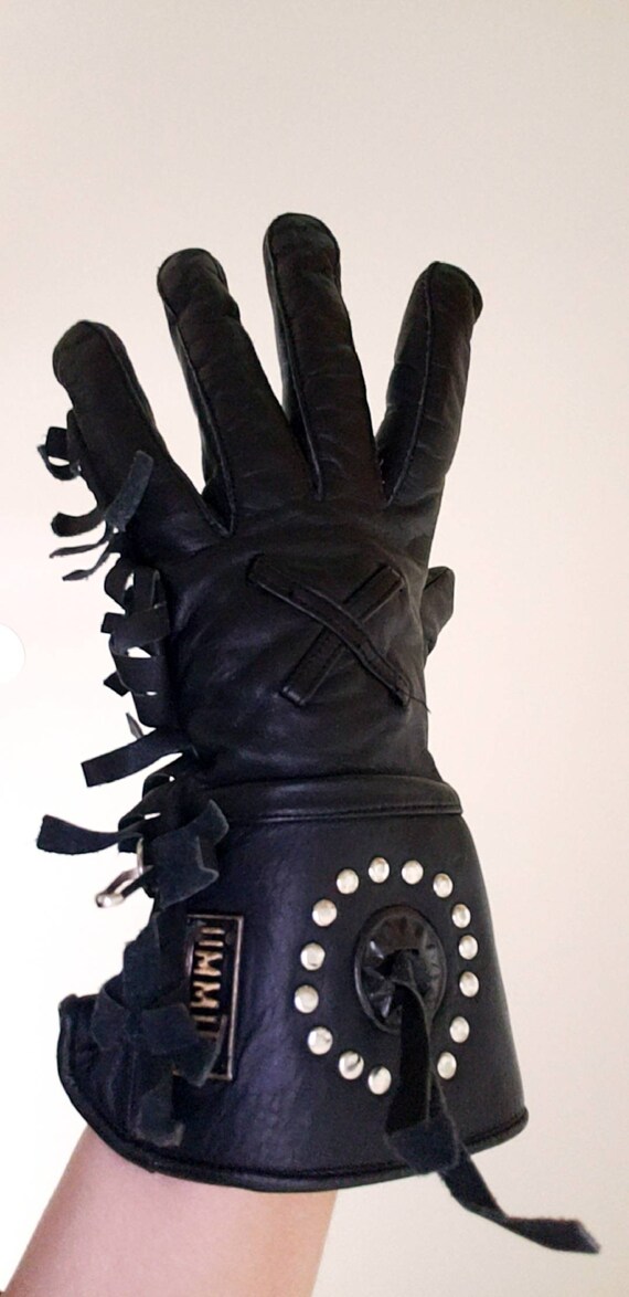 Women Motorcycle Leather Gloves - image 7