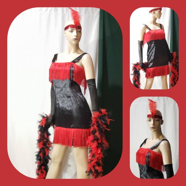 FEATHER STOLE FITZGERALDS FLAPPER