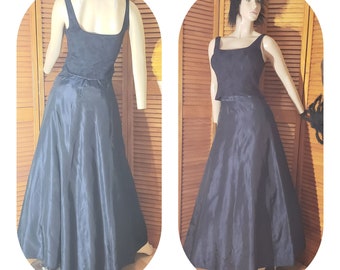 Royal Blue Prom Gown , Special Occasion Dress /Maxi Graduation 2 Outfit