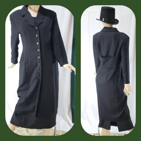 Vintage Gothic trench coat