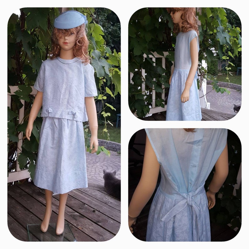 Girls tea party dress size 8 to 14