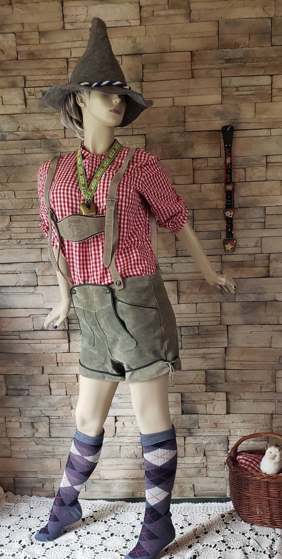 Suede Leather German Lederhosen