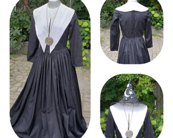 Medieval Witch Costume Halloween Cosplay Gown Size XS