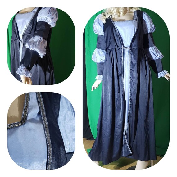 Plus Size Medieval Costume Renaissance Dress 2 Piece Queen Etsy UK