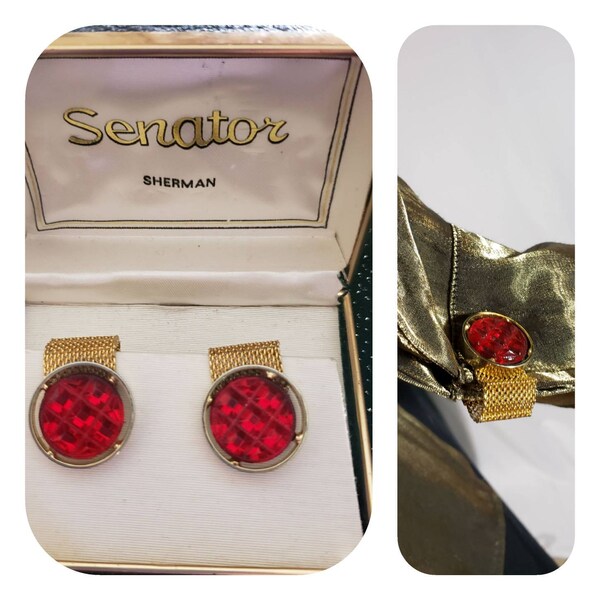 60s Cufflinks Valentine Gift For HIm