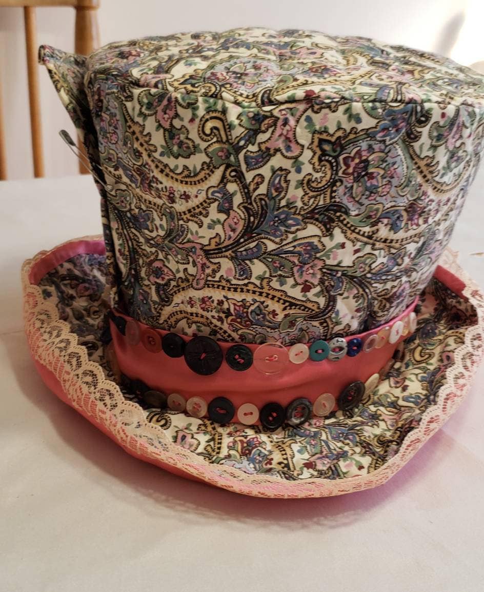 PetrasCostumes Mad Hatter Hat , Bowtie, Cuffs, Alice in Wonderland Accessories, Tea Party Wear
