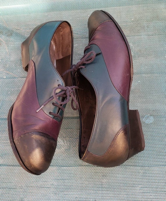 Oxford Leather Shoes Steampunk Victorian Cosplay … - image 3