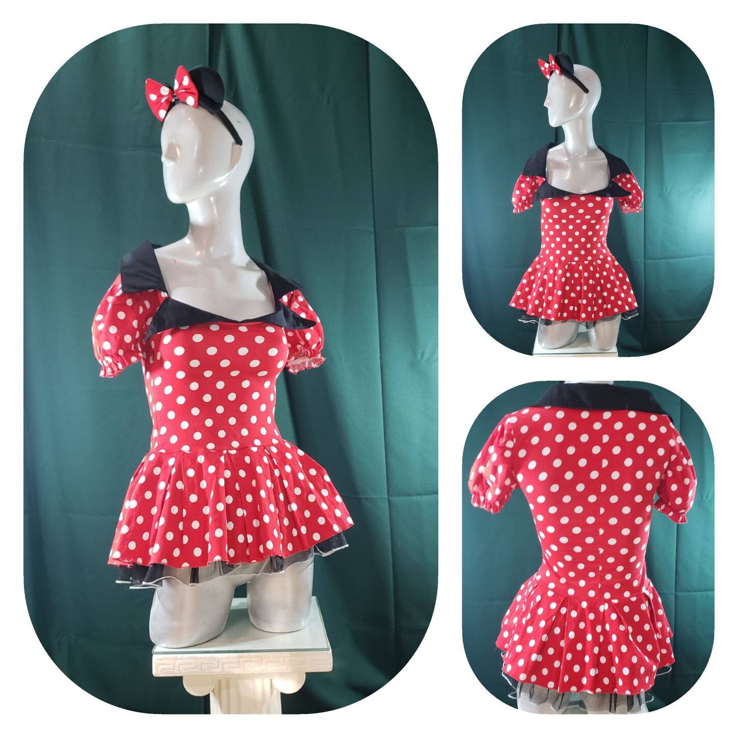 retro minnie mouse costume