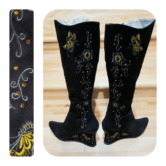 comfy platform boots