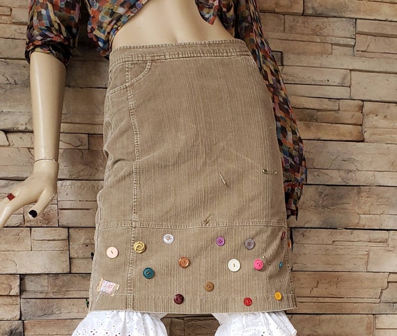 Corduroy skirt outfit etsy outlet