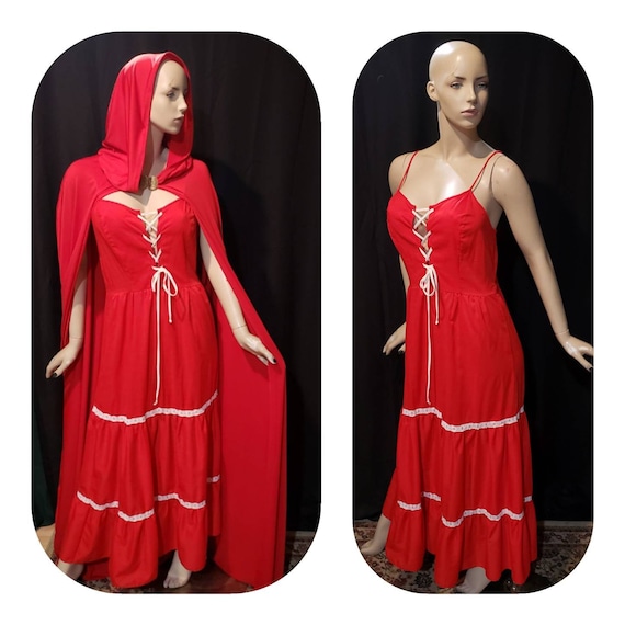 Red Maxi Boho Dress