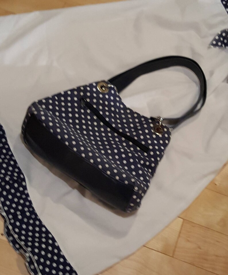 polka dot purse