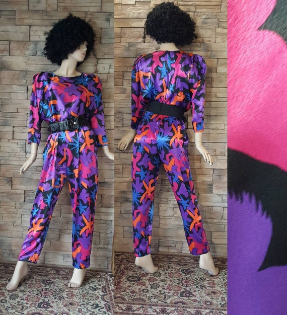 Psychedelic print Romper